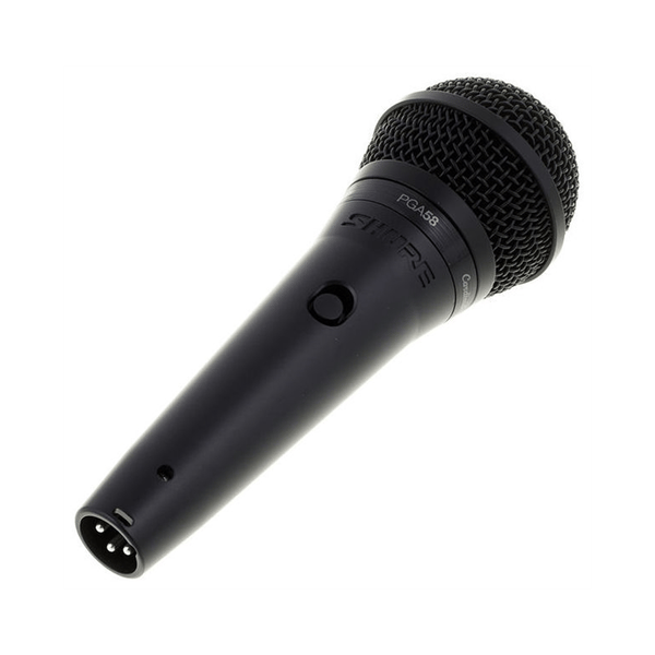 SHURE CENTRE SHURE PGA58BTS KIT MICROFONO VOCE PGA58 + CAVO XLR MASCHIO XLR FEMMINA 4,5MT + ASTA MICROFONICA BUNDLE