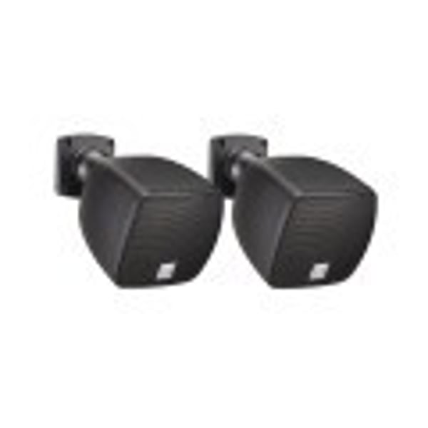 HELVIA Coppia Diffusori full-range compatto con woofer da 2,5 ", nero 8 Ohm. Modello DEKO-25BK