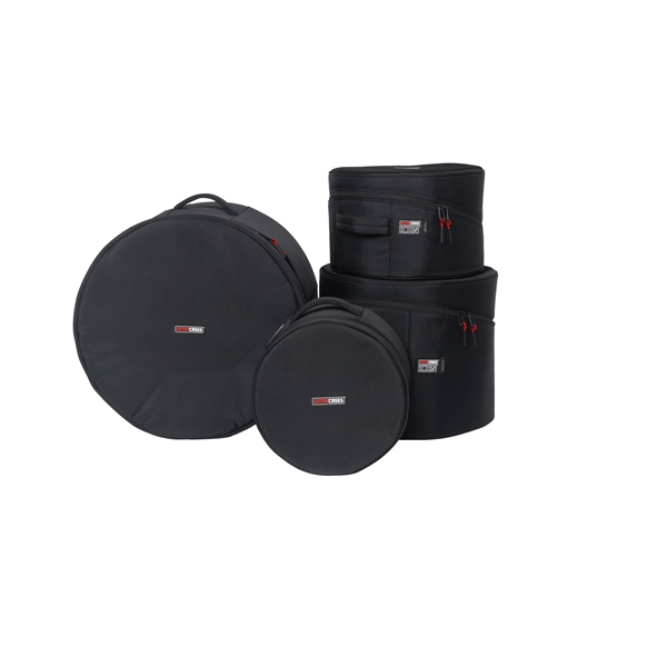 Gator Cases GP-ICON-JZFUSION Set borse batteria Jazz Fusion; ; 20? x 16? BD, 10? x 7?