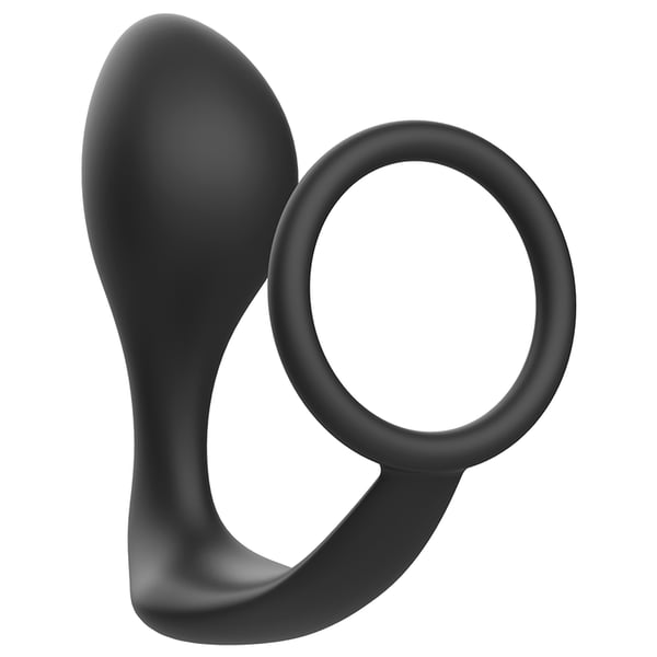 ADDICTED TOYS ANAL PLUG MIT SCHWARZEM SILIKONRING