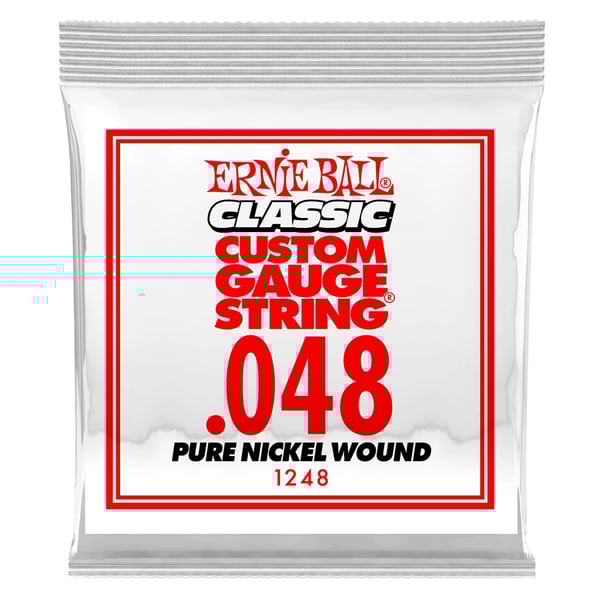 Ernie Ball 1248 Pure Nickel Wound .048