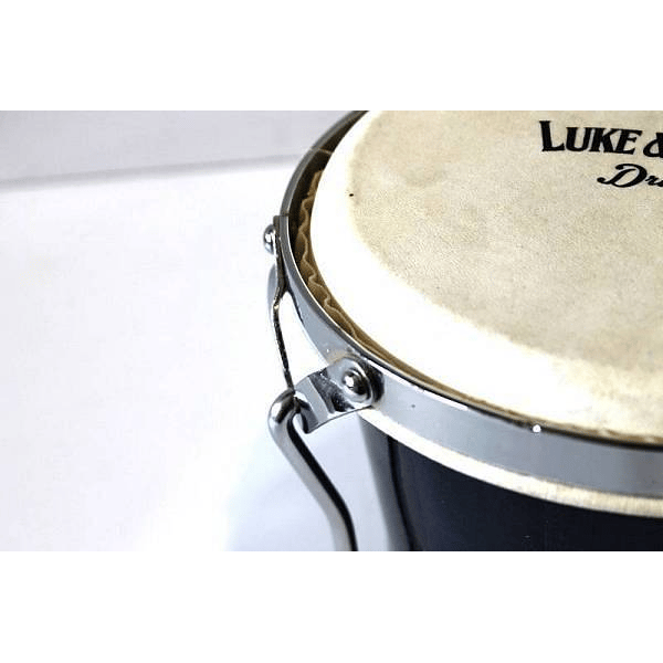 LUKE&DANIEL LUKE & DANIEL JD105C BLU DOPPI BONGHI IN LEGNO MISURA 6.5" + 7.5" VERA PELLE ACCORDATURA MECCANICA COLORE BLU