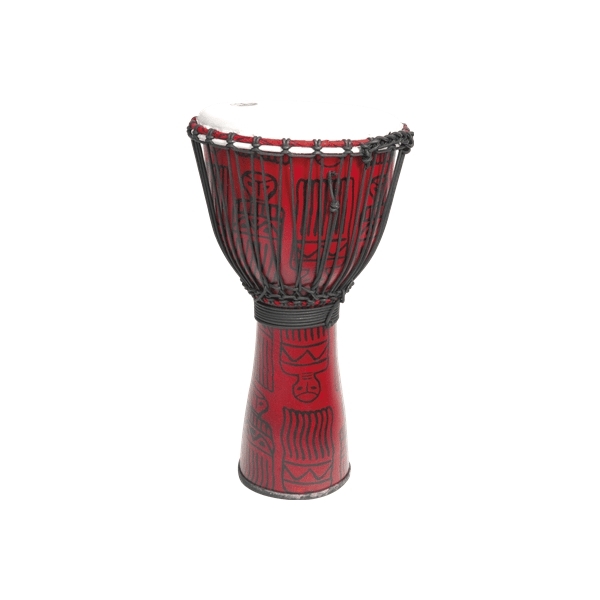 Tanga FIBD95-RD Djembe Fibra Energy 9,5" Sarong Rosso