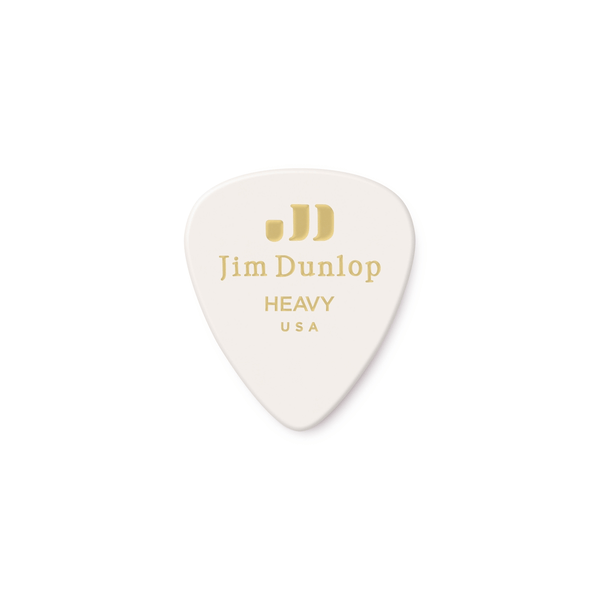 Dunlop 483R#01 White Classic - Heavy