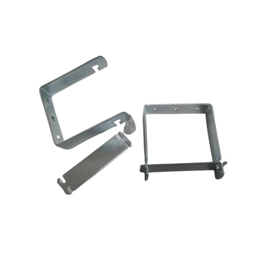 Coppia Supporti a U per veneziana da 35 mm con installazione a soffitto