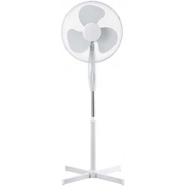 Ventilatore Da Pavimento Breeze 41cm - 3 Velocità, Design Retrò In Acciaio - Foto 5