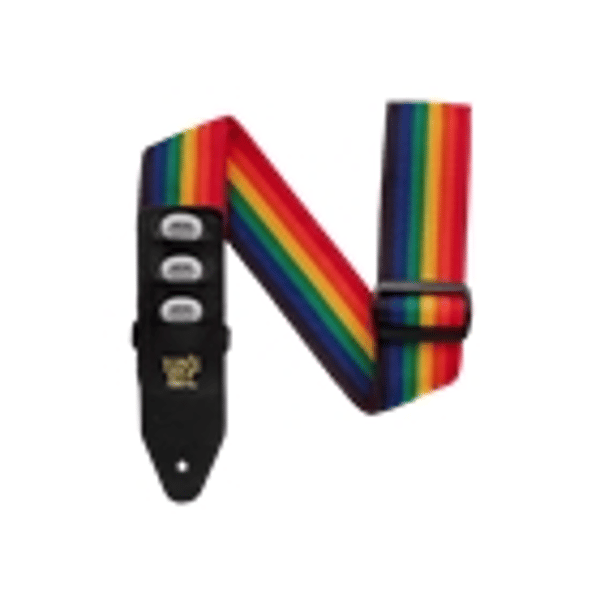 Ernie Ball 4188 Pickholder Strap Rainbow