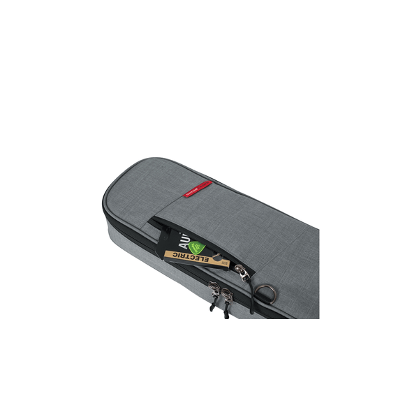 Gator Cases GT-ELECTRIC-GRY Borsa Transit chitarra elettrica Grigio chiaro