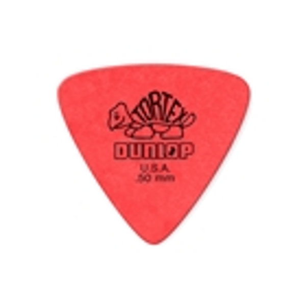 Dunlop 431P Tortex Triangle Red .50