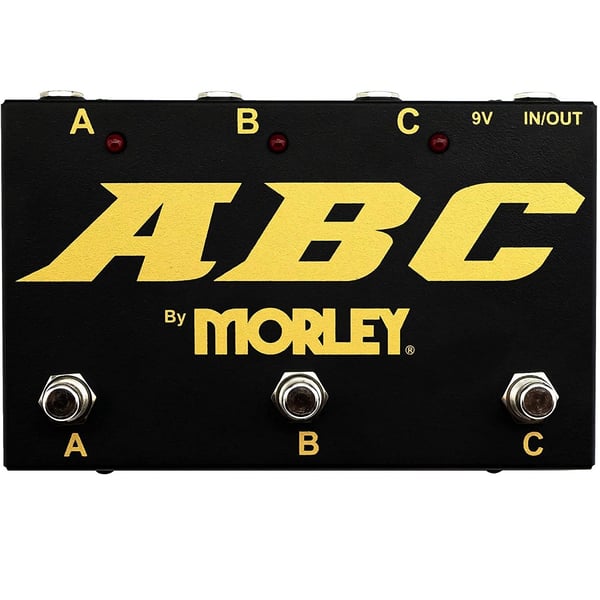 MORLEY ABC-G GOLD SELETTORE A 3 SWITCH PER CHITARRE STRUMENTI AMPLIFICATORI