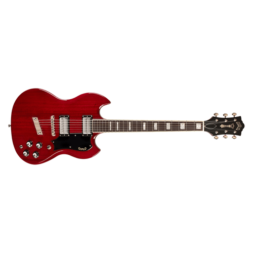 GUILD ITALIA POLARA DELUXE CHERRY RED