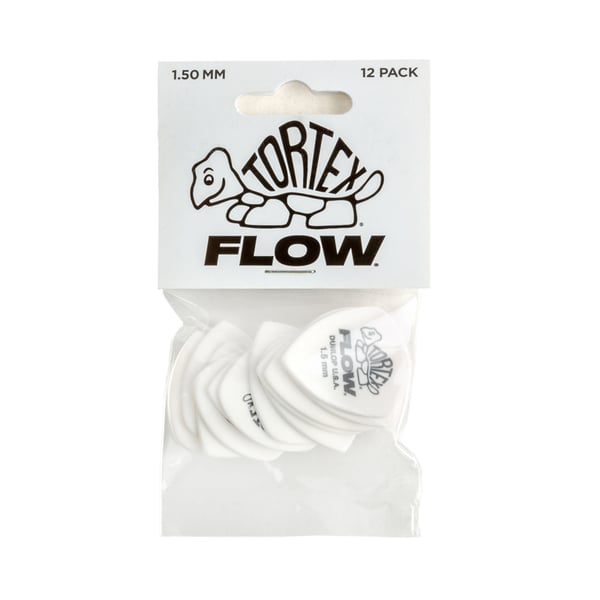 Dunlop 558P150 Tortex Flow Standard 1.5 mm Player's Pack/12