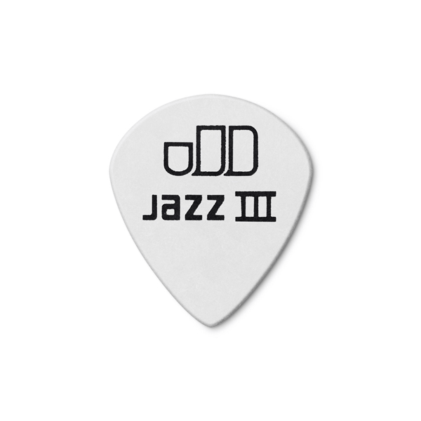 Dunlop 478R.88 Tortex White Jazz III, .88mm