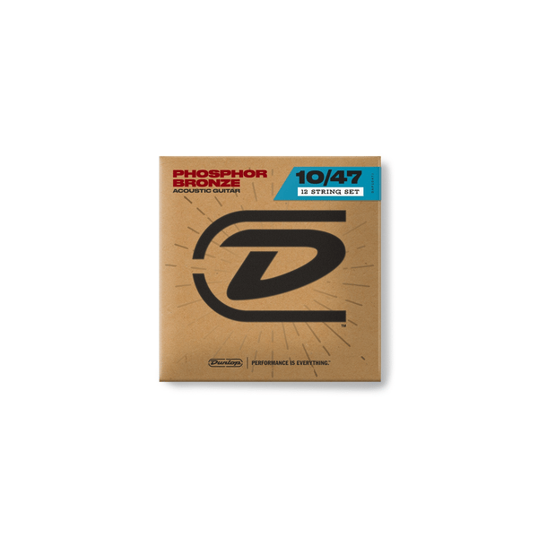 Dunlop DAP1047J Acoustic Phosphor Bronze, Light Set/12