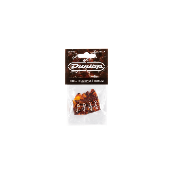 Dunlop 9022P THUMB MEDIUM - PLAYER'S PACK 4 PLETTRI