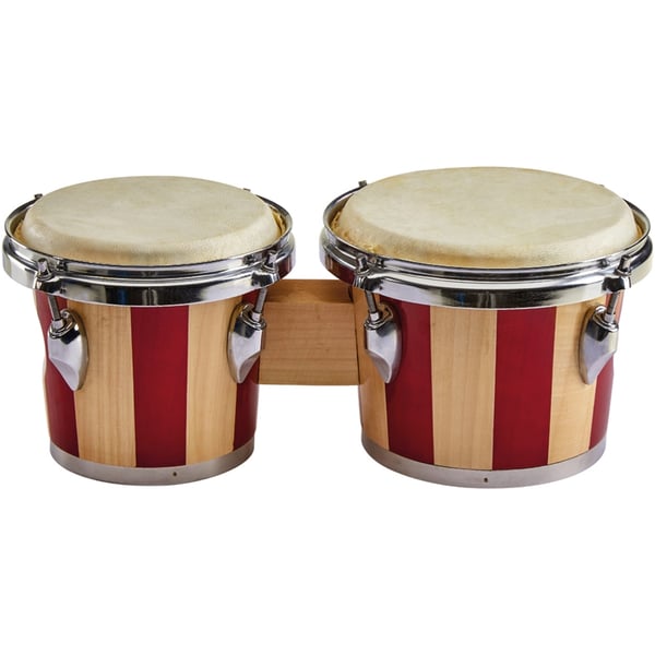 Eko Drums BON 100 6" &amp; 7" Bongo a doghe di legno - Natural