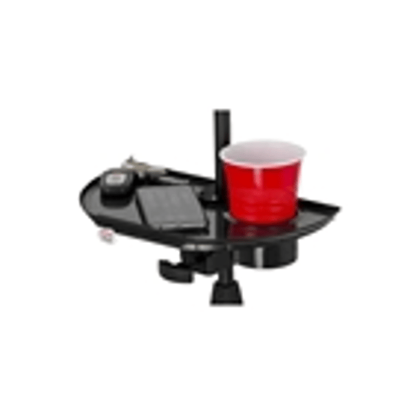 Gator Frameworks GFW-MICACCTRAY Vassoio per accessori con portabicchiere per asta microfonica&lt;br&gt;