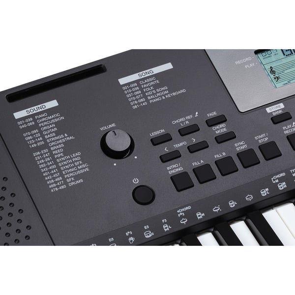 MEDELI Tastiera entry level a 61 tasti "Touch Response" con sistema di illuminazione LED dei tasti