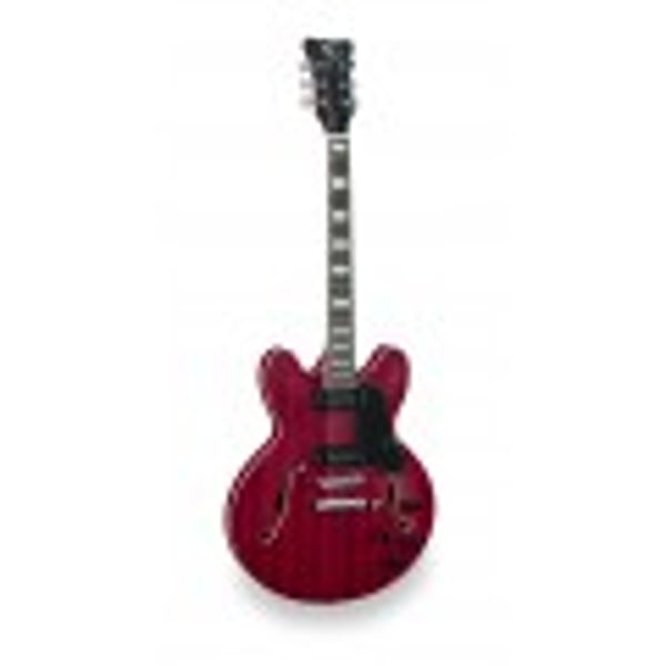 SOUNDSATION Chitarra semiacustica double cutaway con Single coil