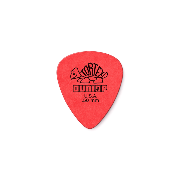 Dunlop 418P Tortex Standard Red .50