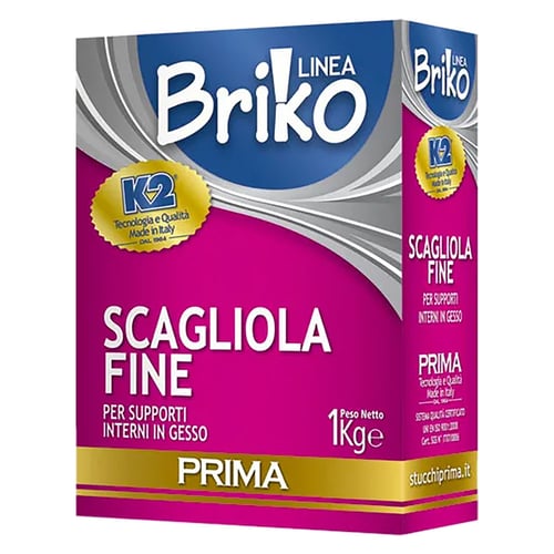 SCAGLIOLA FINE IN POLVERE 'BRIKO K2' Kg. 1 - scatola