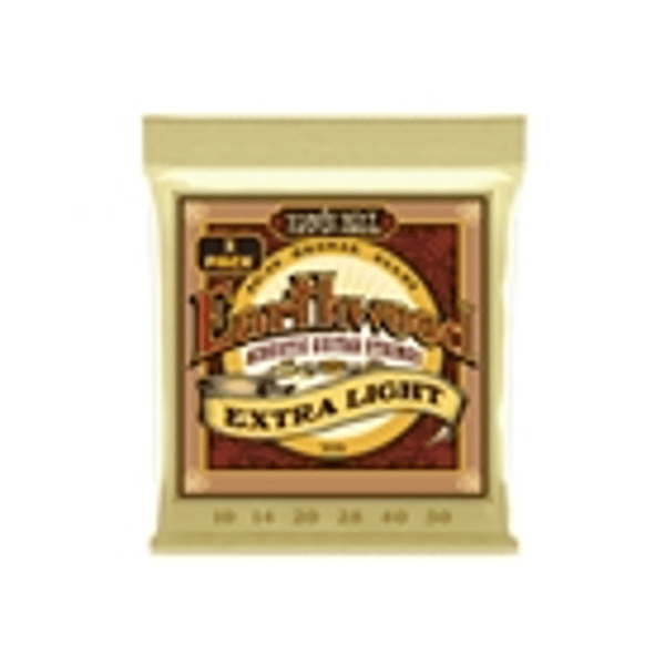 Ernie Ball 3006 Earthwood Extra Light 8020 3 Pk 10 50