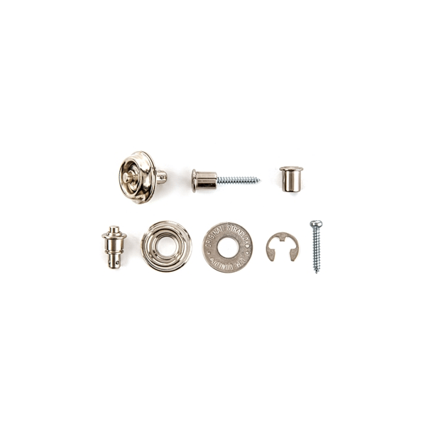 Dunlop SLS1401N Straplok Flush Mount Strap Retainer System, Nickel