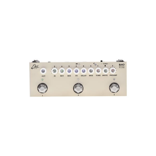 Eko Guitars BAIO Pedale Multieffetto con IR integrati
