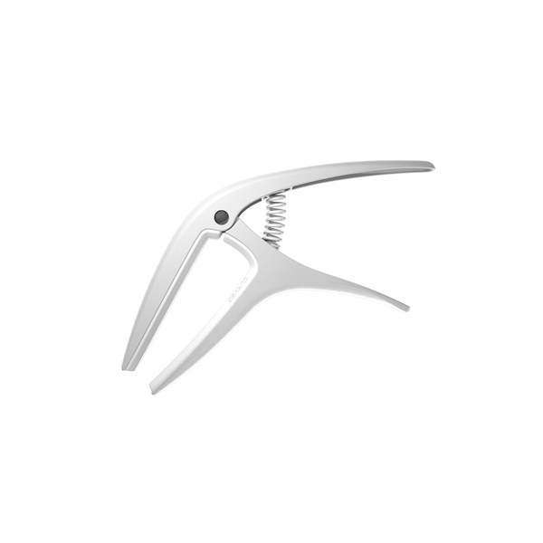 Ernie Ball Capo Axis Dual Radius 9616, bianco