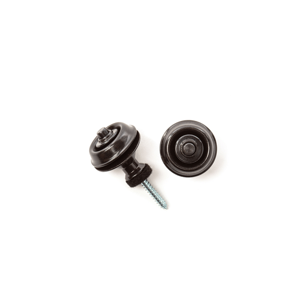 Dunlop SLS1033BK Straplok Dual Design Strap Retainer System, Black