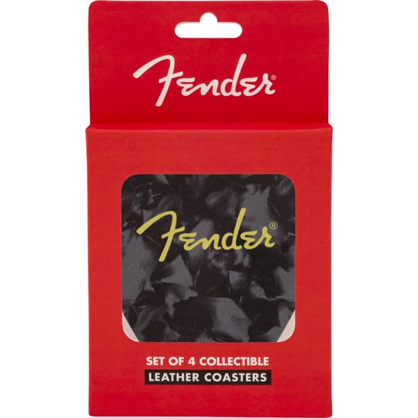 Conf 4 sottobicchieri Fender Pick Shape 4-Pack Multi-Color