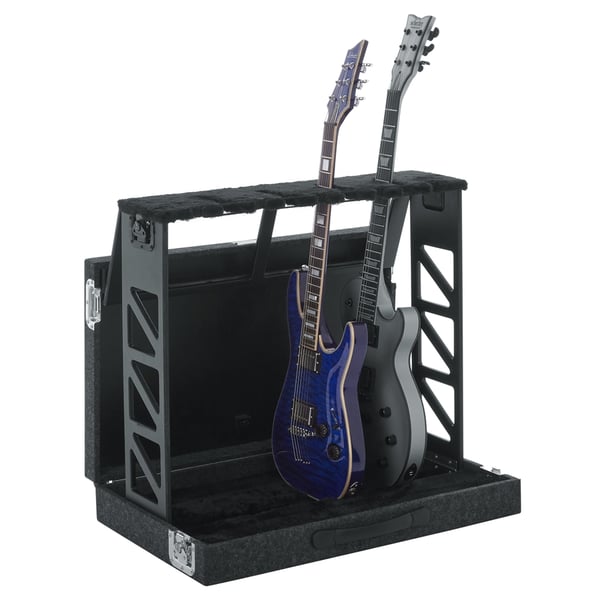 Gator Cases GTRSTD4 Supporto rack 4 chitarre richiudibile<br>