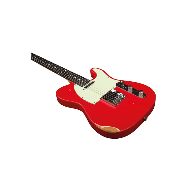 Eko Guitars VT-380 Relic Fiesta Red