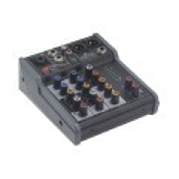 SOUNDSATION Mixer Audio Professionale a 5 Canali con Effetto Eco Digitale. Modello MIOMIX 104