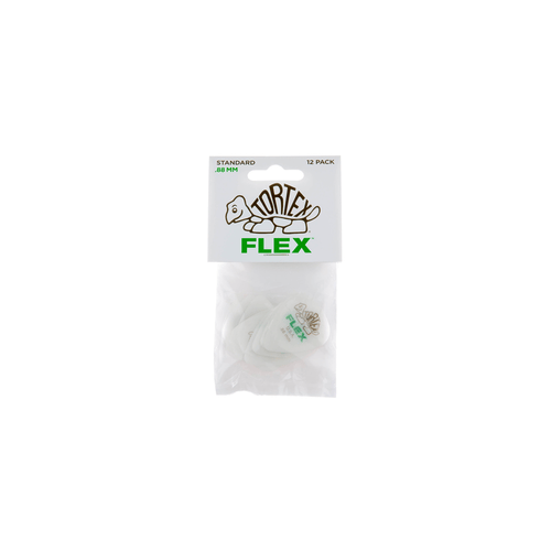 Dunlop 428P.88 Tortex Flex Standard .88 mm Pack/12