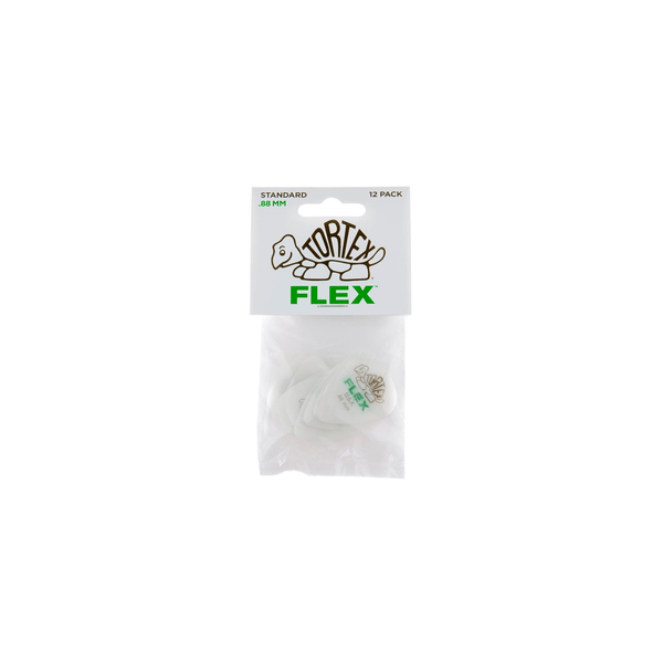 Dunlop 428P.88 Tortex Flex Standard .88 mm Pack/12