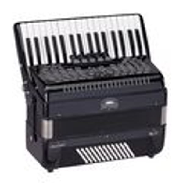SOUNDSATION Fisarmonica 72 bassi nera. Modello VOCE II 3472-BK