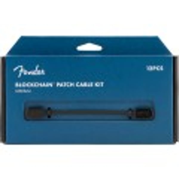 FENDER Kit cavi patch Blockchain Medium