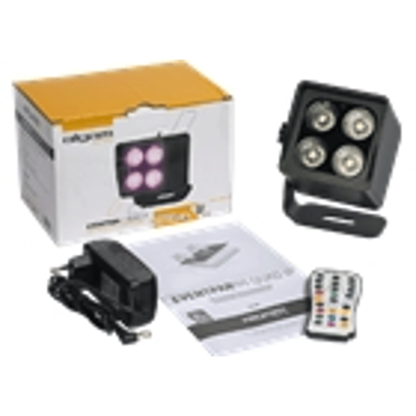 Algam Lighting EVENTPAR 44-QUAD-IP Par LED 4x4W IP65 a Batteria