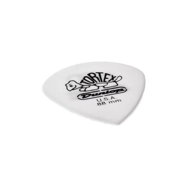 Dunlop 478R.88 Tortex White Jazz III, .88mm