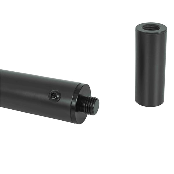 Gator Frameworks GFW-ID-SPKR-SPSET Coppia di pali per subwoofer regolabili con pistone di sollevamento<br>