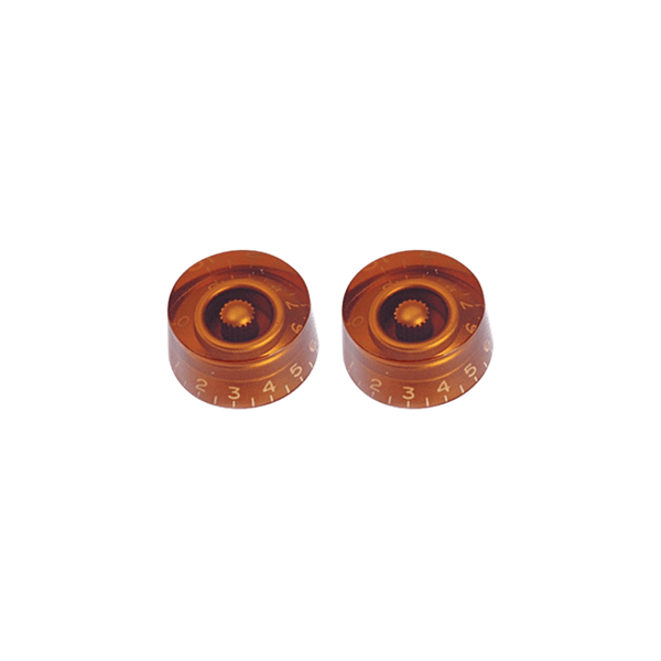 Yellow Parts EZ1219A Manopole di regolazione Les Paul® Style Ambra 2 Pcs