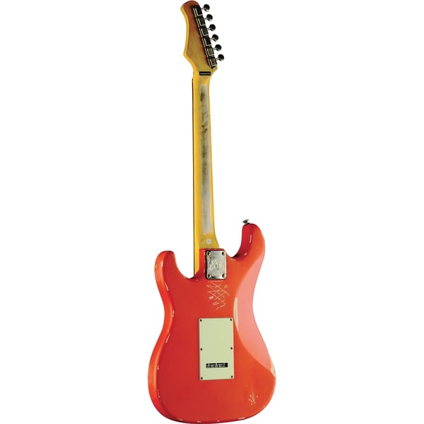 Eko Guitars S-300 Relic Fiesta Red