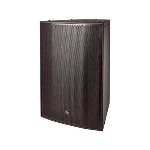 DAS 2000 W, 2X18" SUBWOOFER BASS-REFLEXIMPILABILE, LUNGA ESCURSIONE, NERO