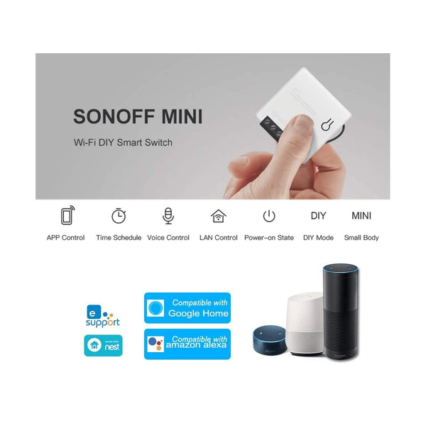 Interruttore Intelligente SONOFF Matter - Mini Modulo WiFi, Compatibile Con Alexa E Google Home - Foto 1