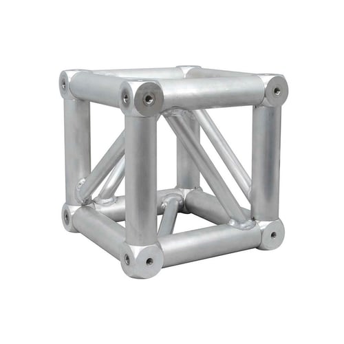 FANTEK CUBO ANGOLARE PER TRALICCIO DA 29 CM DI SERIE P. ALLUMINIO NATURALE