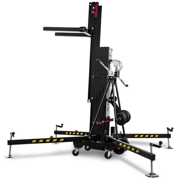 GUIL TORRE TELESCOPICA 6MT 350KG DIMENSIONI CHIUSO 1.63M