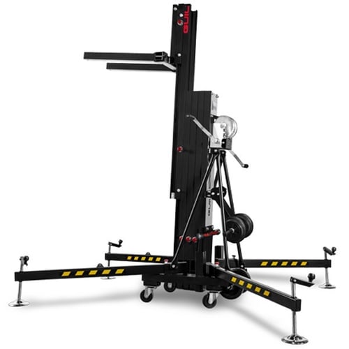 GUIL TORRE TELESCOPICA 6MT 350KG DIMENSIONI CHIUSO 1.63M