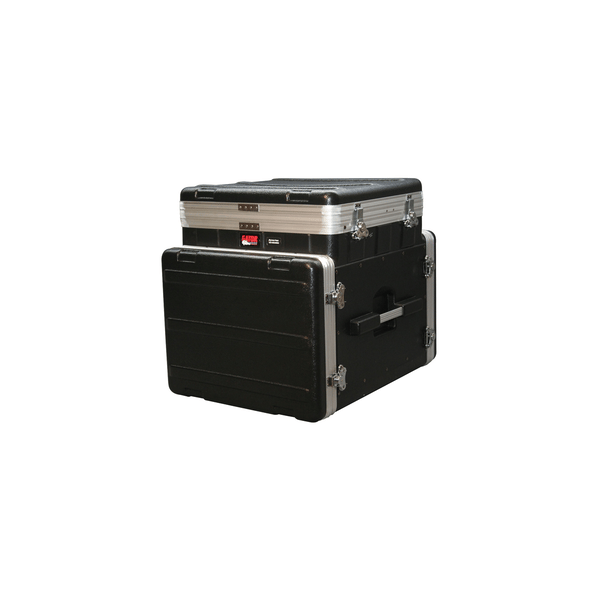 Gator Cases GRC-10X8 PU Rack audio 10U Pop Up, 8U laterale