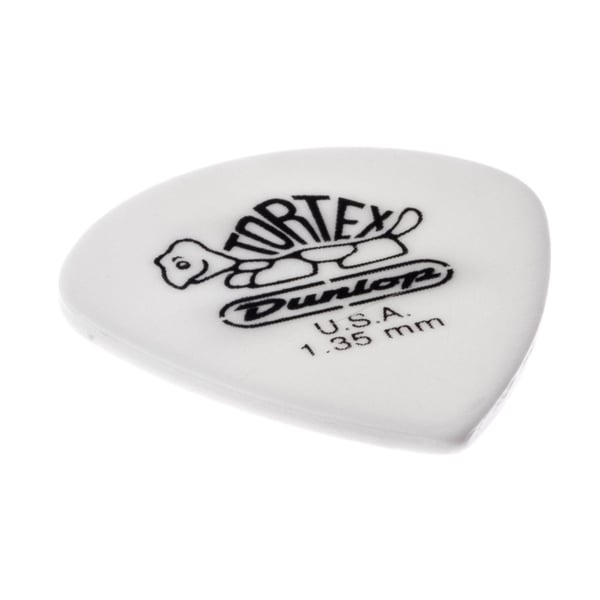 Dunlop 478R1.35 Tortex White Jazz III, 1.35mm